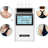 15 Modes TENS Therapeutic Massager Digital Pulse Electronic Low-Frequency Physiotherapy Instrument EMS Neuromuscular Stimulator