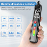 Propane and Natural Leak 3-in-1 Temperature & Humidity LCD Display Sniffer Handheld Gas Detector