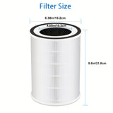 1 pack HEPA Filter Replacement for Afloia Air Purifiers - Improve Air Quality and Reduce Allergens