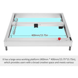 Cutting Aluminium 400mm*400mm Area Aluminum Alloy Laser Engraving hine