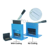 Heavy Duty Aluminum Laminate Crimping Sealing hine Teeth Paste Tube Sealer with Date Codes