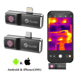 Guide Mobir Air Thermal Imaging Night Camera for Android Phone Type C IOS Infrared Imager Pipee Repair Industrial Inspection