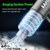 Portable Handheld Car Vacuum Cleaner - Ideal for Small Households and Pet Hair Removal