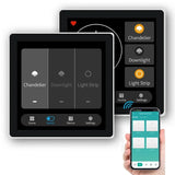 2022 New Tuya and Scene Panel Zigbee Smart Home To Lights with Tuya/life APP Remote Control Switch