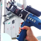 Electric hydraulic wire crimping copper aluminum nose wiring pliers plug-in portable electrician special
