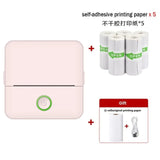 Mini Thermal Printer Wireless Bluetooth 4.0 200dpi Photo Label Memo List Printing with USB Cable Imprimante Portable