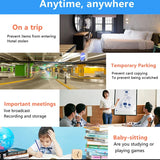 2MP Mini WiFi IP Home Security Video Surveillance Camera Wireless Remote Monitoring Motion Detection Baby Monitor
