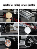 Portable 220V Electric hine Capacity Hand held Band Saw For Cutting Stainless Steel Aluminum Metal PVC Wood