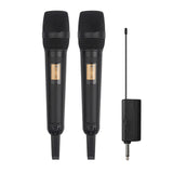 Wireless Microphone Dynamic UHF Home Studio Recording Professional DJ Speaker Conference Mic For Computer Audio Black