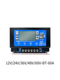 12V/24V/36V/48V/60V 60A Embedded Snap-on Energy Storage MPPT Bluetooth WIFI Controller Solar Panel Battery Smart Regulator