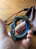 Personalized woven bracelet