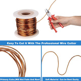 99.9% Dead Soft Copper Wire, Electroculture Copper Gardening Antenna, 16 Gauge/ 1.3 Mm Diameter,127 Feet / 39M, 1 Pound Spool