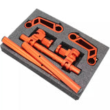 Motorcycle 7/8" 22mm CNC Handlebar Removable Adjustable Steering Handle Bar System 125cc Pit Dirt Bike Motocross Scooter