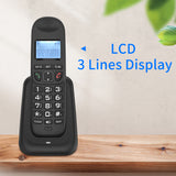 Expandable Cordless Phone System with 3 es Display Caller ID Hands-free Calls Intercom Conference Call Mute Function