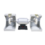 Double top polisher Equipment Polishing Lathe Grinding Polisher For Dental Laboratory Dust Cover