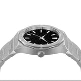 Matte Star Dust Dial Rose Gold Full Stainless Steel Strap High Quality Luxury Frosted Japanese Miyota Quartz Watch Clock for Men