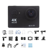 Ultra HD Action Camera 4K/30fps WiFi 2 Inch 170D Underwater Waterproof Helmet Video Recording Sport Cameras Outdoor Camcorders