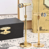 3.15-5.12Inch Adjustable Miniature Microphone Mini Musical Instrument Model 1:12 Dollhouse Display Home Decoration