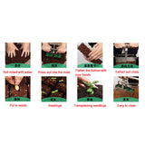 Extended Handle Manual Soil Clod Maker Handheld Nursery Garden Tool
