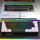 Ergonomic Wired Comfortable Feel Control The Computer Reliable Desktop Game Backlit nical Keyboard