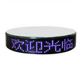 20CM 360° Electric with Touch Button LED Display Smart Turntable APP Controlled Photography Base, Blue Light