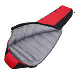 1500g Cold Weather Walking Camping Hiking Trip Vandal-proof Lightweight Hollow Cotton Filled Sleeping Bag Mummy DUCK Down