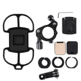 Safe Riding Mount Stable Four-sided Buckle Design Bike Phone Holder Hands-free for Cycg