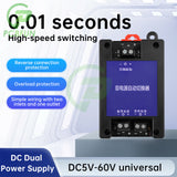 DC5V/12V/24/60V DC dual automatic switcher power failure uninterruptible transfer switch module UPS