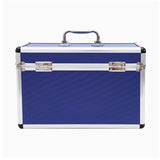 Aluminum Alloy Medicine Box Case with Handle Sturdy First Aid Kit Metal Household Organizer Chest Portable Cabinet
