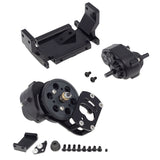 Metal R3 Single Speed Gearbox And Transfer Case Set For RC4WD D90 Gelande II D110 G2 FJ40 1/10 RC Crawler Car Upgrades