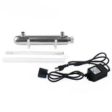 110V/220V Stainless Steel UV Water Sterilizer Ultraviolet Tube Lamp Direct Drink Disinfection Filter Aquarium Fish Tank Purifier