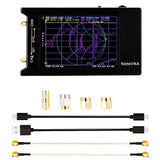 NanoVNA-H4 4-inch Vector Network 10KHz-1.5GHz Antenna Short Wave MF HF VHF UHF Hugen Version 4" VNA Analyzer