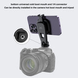 Vrig MG-03 Magnet Phone Holder Adapter Tripod Magnetic Camera Phone Holder Tripod Mount for Mag-Safe iPhone 14 13 12 Series