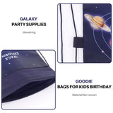10Pcs Non-Woven Outer Space Planet Gifts Baby Shower Candy Bags Packing Backpack Birthday Party Decorations