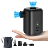 Electric Pump Portable Wireless Compressor Iator/Deflator Pumps for Iatable Cushions Air Beds Boat Swimming Ring