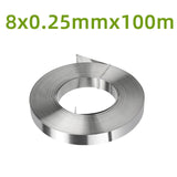 304 Stainless Steel Reel Multi-Purpose Locking Cable Tie Tooth Buckle Connector for Electric Pole Sign Board Pipee