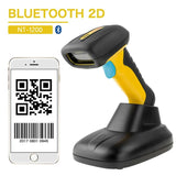 NETUM Waterproof Bluetooth 2D Barcode Scanner Portable 32Bit USB QR Bar Code Reader PDF417 Data Matrix Scan A4 for POS System