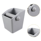 Box, Ground, Removable Knock Bar, Space Saving, Espresso hine Accessories Coffee Bin for Home