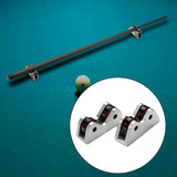 2PCS Snooker Roller Detector Kit Pool Cue Straighess Bar Checker Club Maintenance Billiard Set