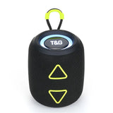 TG655 Portable Bluetooth Speaker Wireless Speakers LED 1200mAh Waterproof Mini Bass Column Boombox AUX TF BT Loudspeaker VS TG106 TG116 TG117 TG656