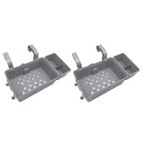 2 Sets Poolside Storage Basket + Pool Cup Holder For Above Ground Pools