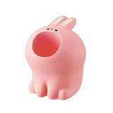Shape Cute Adorable Pen Holder Set Dinosaur Dolphin Penguin Resin Pencil Organizer Desk for Students