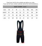 Men's one-piece rubber band cycling shorts