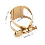 Single Screw Adjustment Saxophone Compact Durable Ligature for soprano saxophone/Alto Saxophone/tenor saxophone