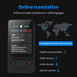 Portable S85 Translator Device Big Screen 138 Languages Voice Tradutor Intelligent Real-time Translating Offe 2024 Hot Sale