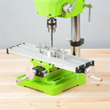 Multifunctional Milling Machine Bench Vise Fixture - Adjust Coordinate Cross Workbench for Drill.