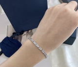 Women's Sterling Silver Wheat Ear Bracelet