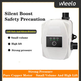 24V Safety Household Silent Automatic Pump Gas Heater Tap Water Booster