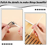 150 PCS Fine Detailing Stick Black Sanding Sticks For Plastic Models Wood Hobby Woodworking