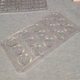 Design Oblate Mold Volcanic Polycarbonate Chocolate Moulds PC Candy Forms